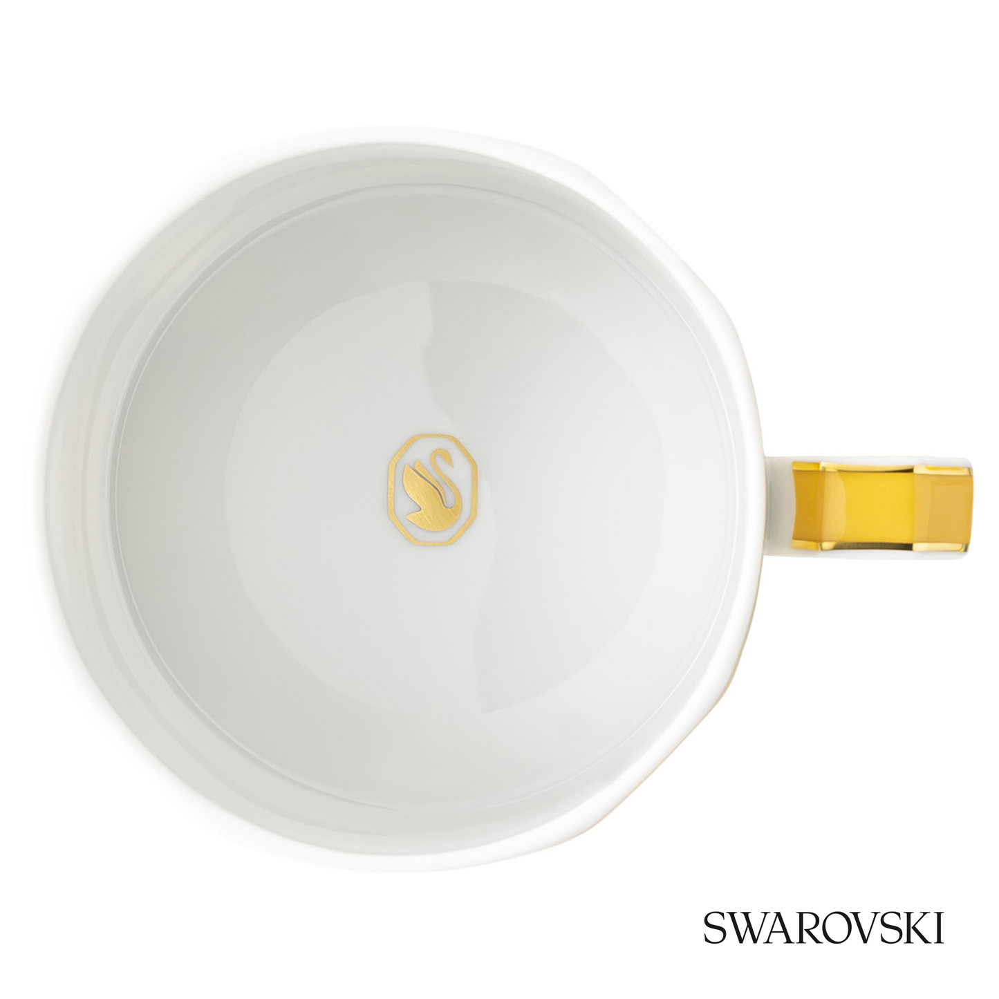 Swarovski Signum teacup with saucer, Yellow – item 5648536 image 3