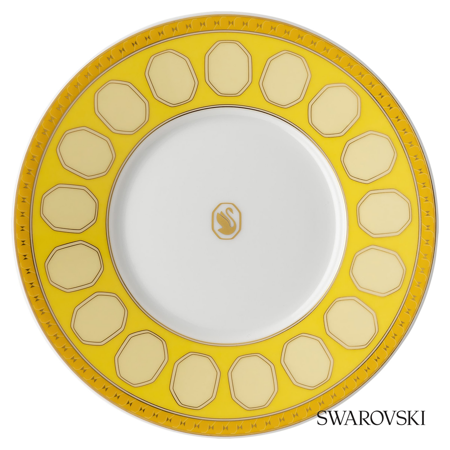Swarovski Signum teacup with saucer, Yellow – item 5648536 image 4