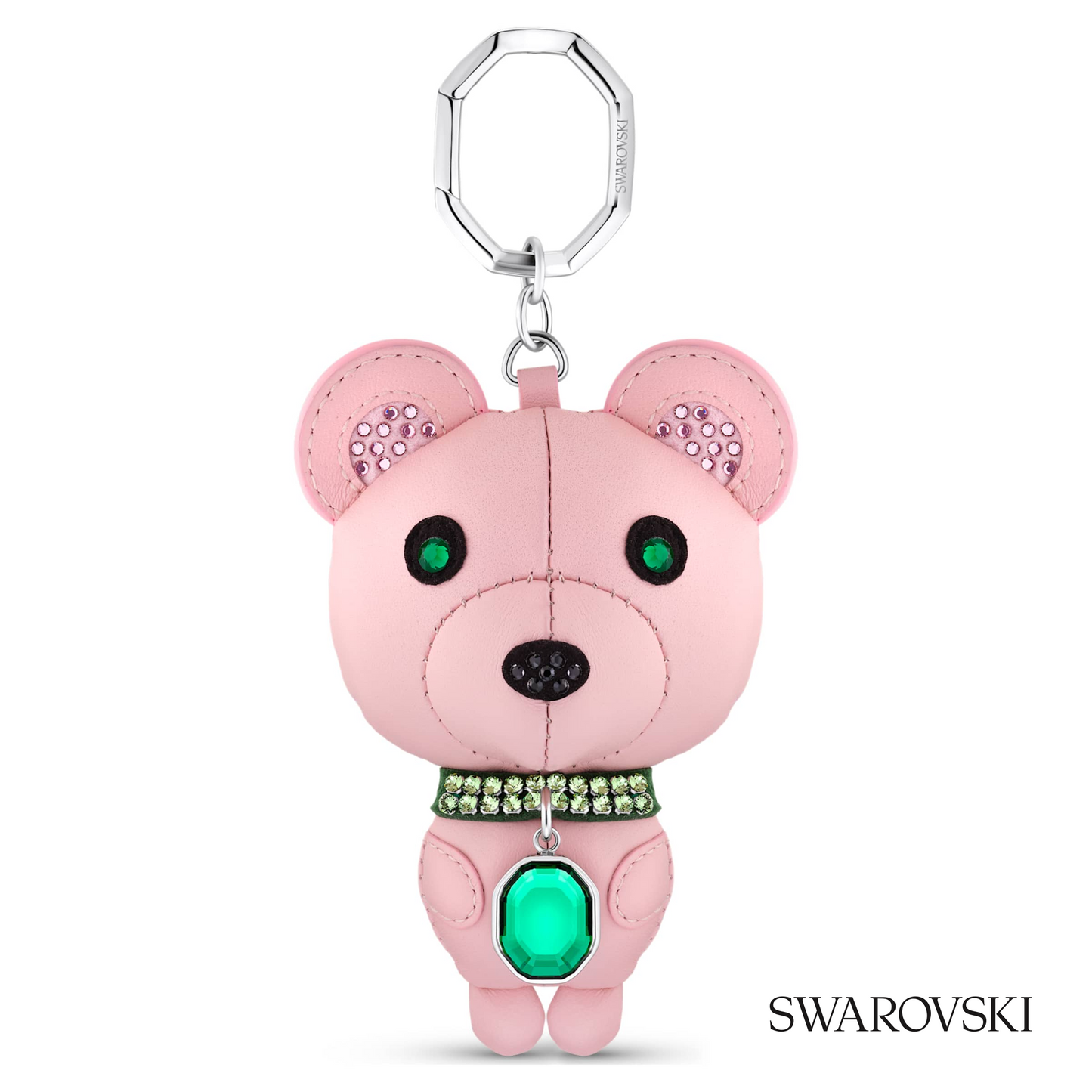 Swarovski Icons key ring, Bear, Multicolored, Stainless – item 5650128