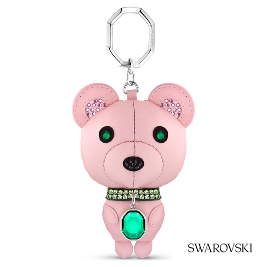 Swarovski Icons key ring, Bear, Multicolored, Stainless – item 5650128
