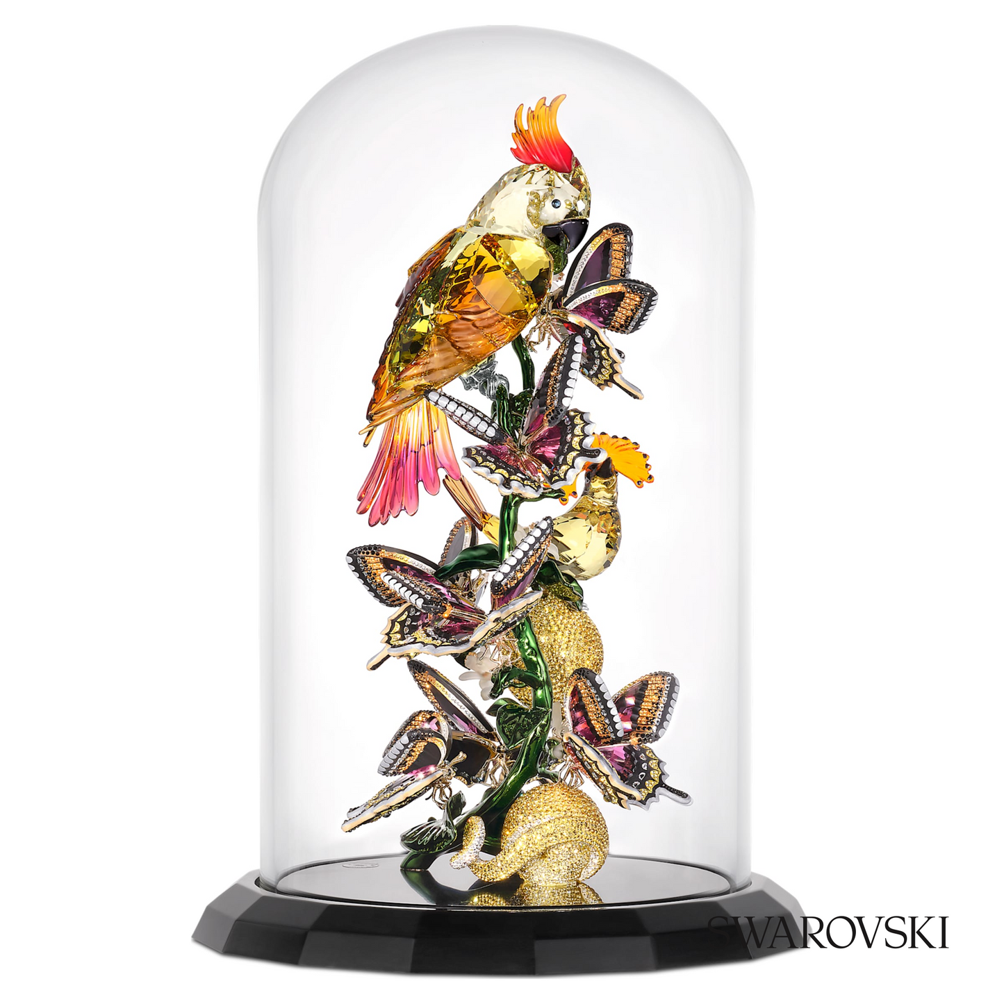 Swarovski Idyllia Birds and Butterflies Bell Jar – item 5652388 image 2