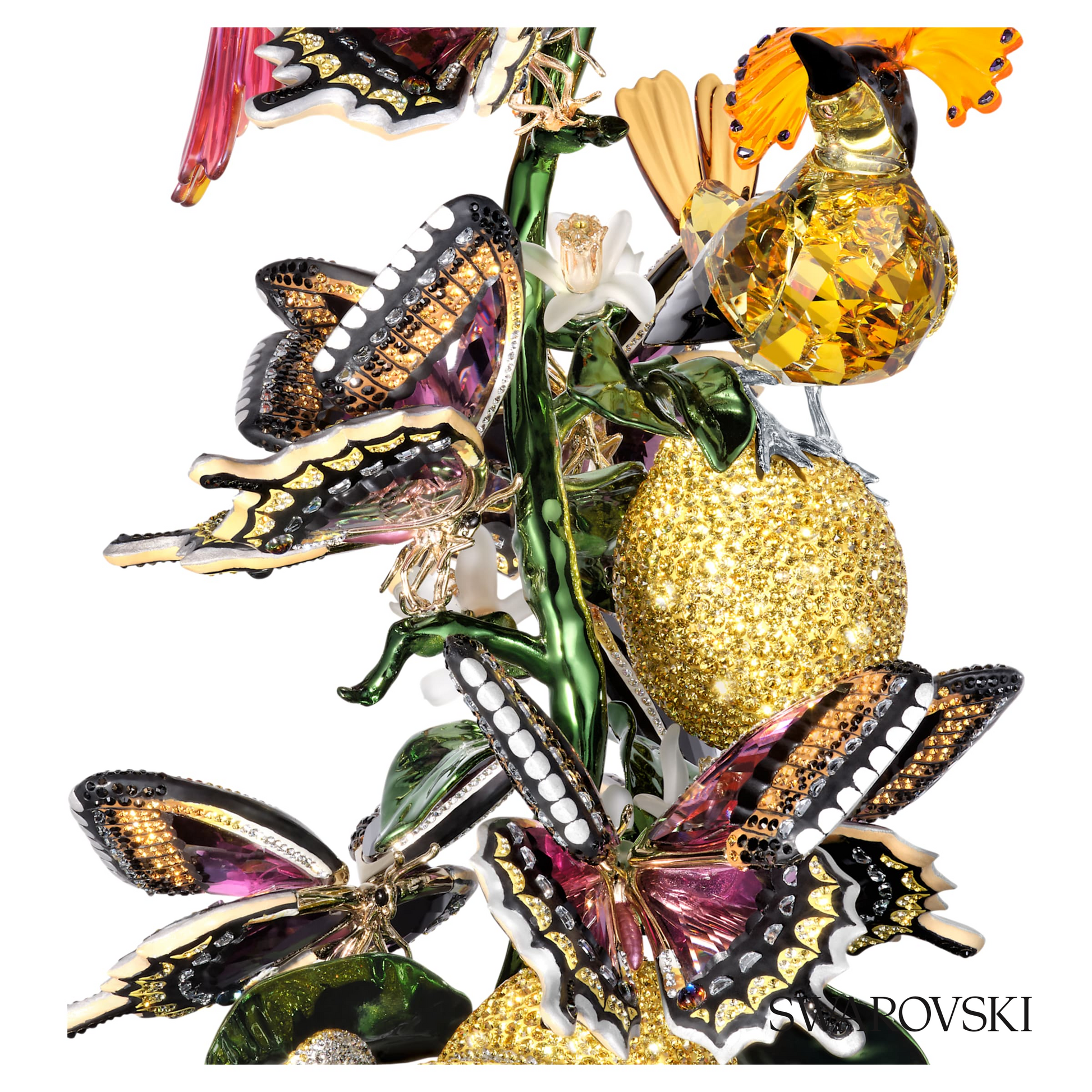 Swarovski Idyllia Birds and Butterflies Bell Jar – item 5652388 image 3