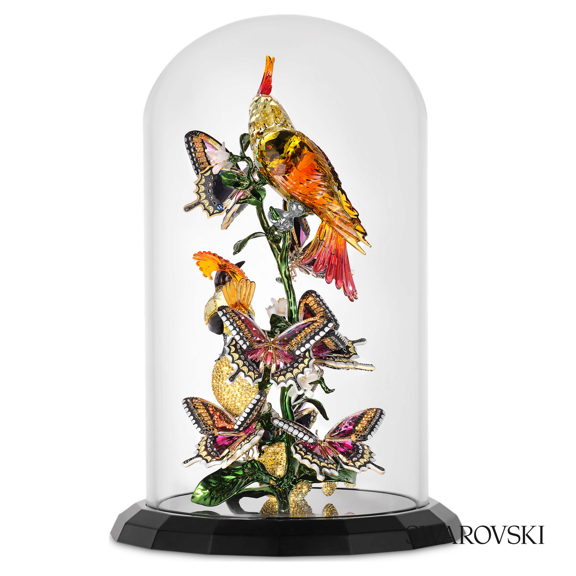 Swarovski Idyllia Birds and Butterflies Bell Jar – item 5652388 image 4