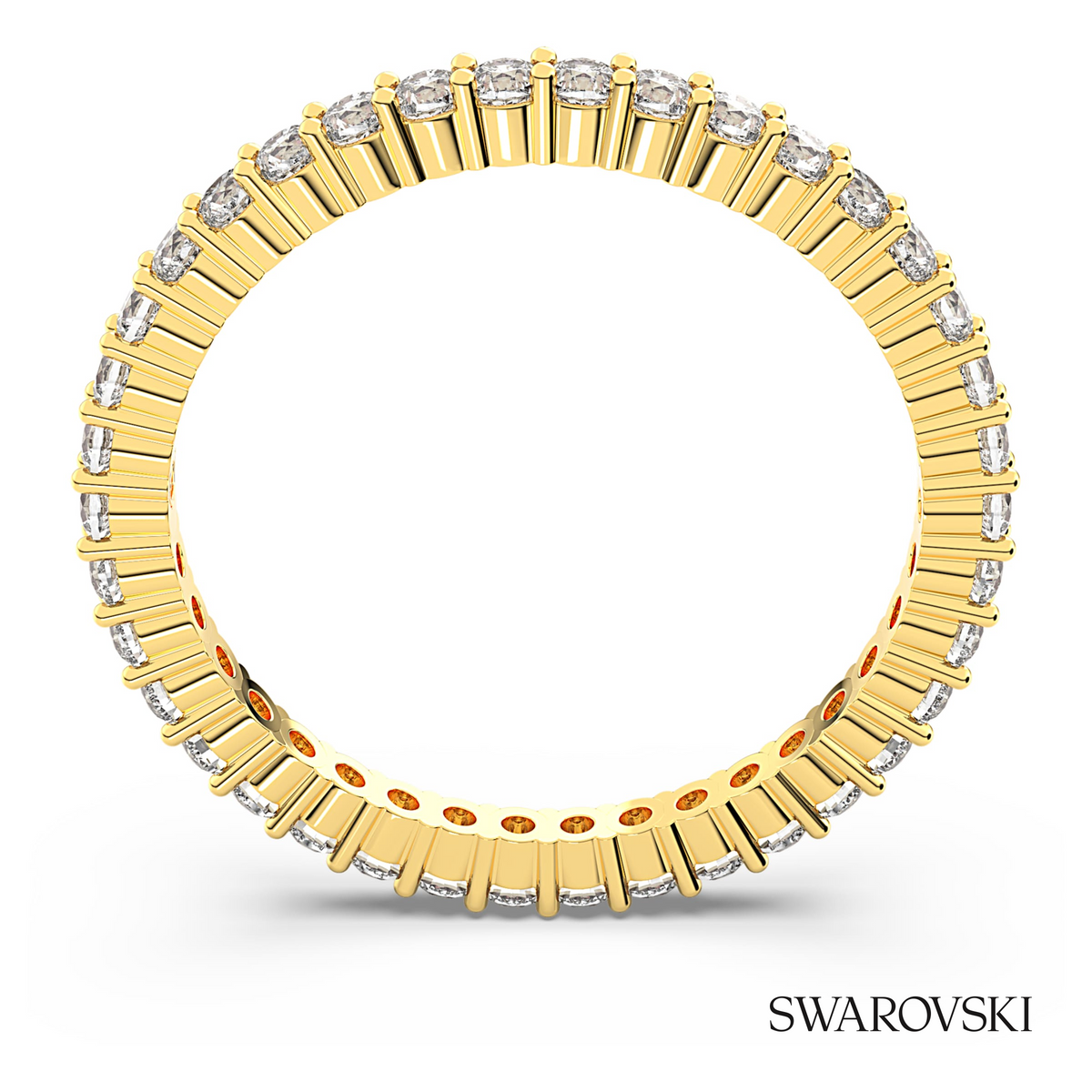 Matrix Vittore ring, Round cut, White, 18K gold finish – item 5655703 – view 4