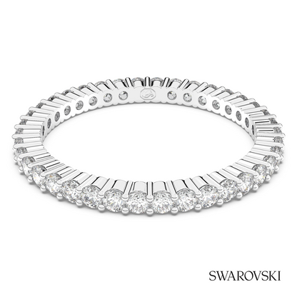 Swarovski Matrix Vittore ring, Round cut, White – item 5655705