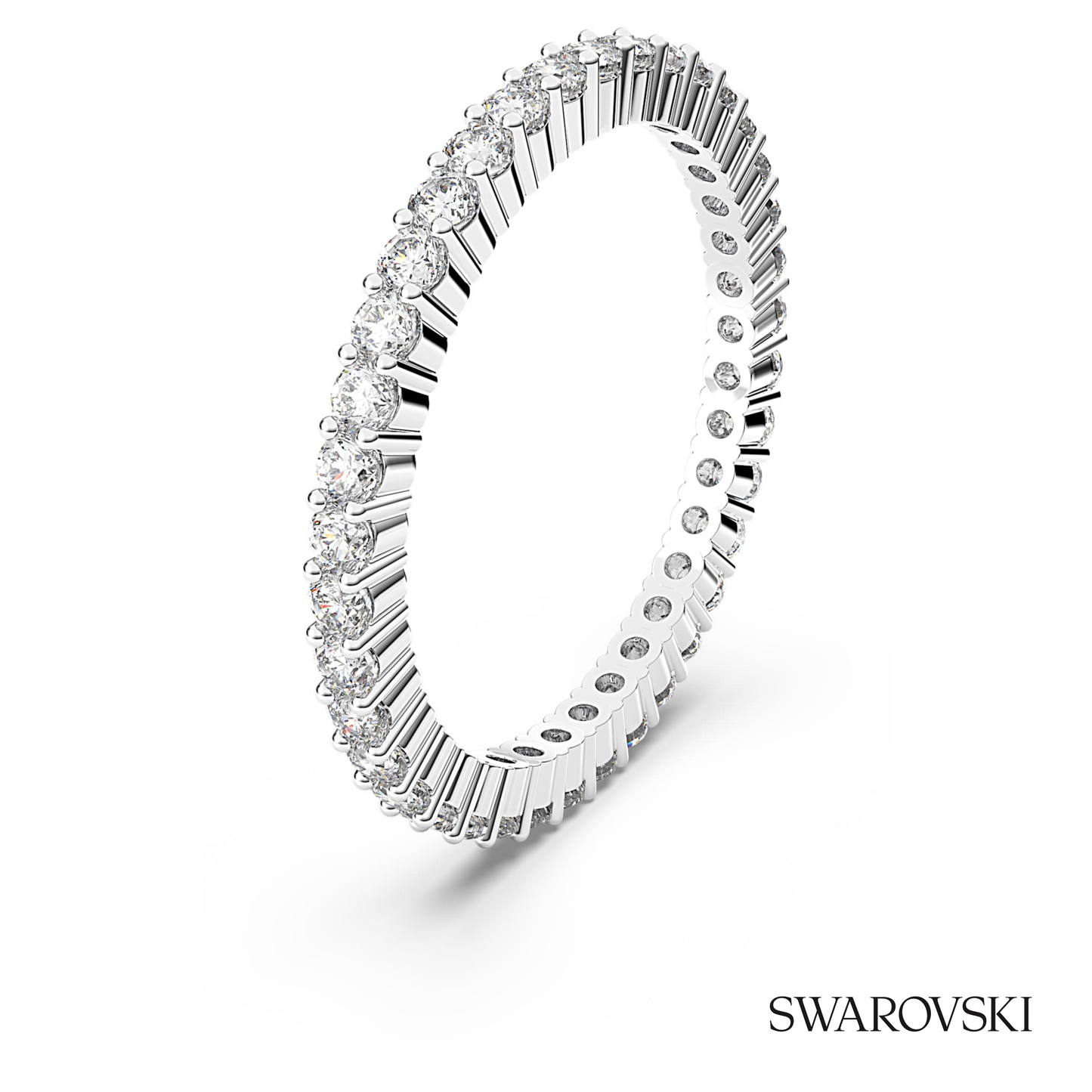 Swarovski Matrix Vittore ring, Round cut, White – item 5655705 image 2