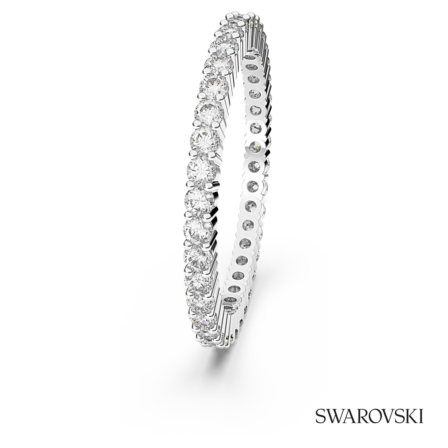 Swarovski Matrix Vittore ring, Round cut, White – item 5655705 image 3
