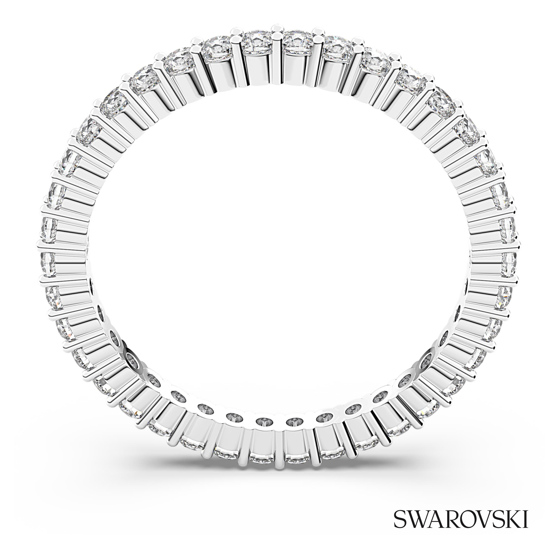 Swarovski Matrix Vittore ring, Round cut, White – item 5655705 image 4