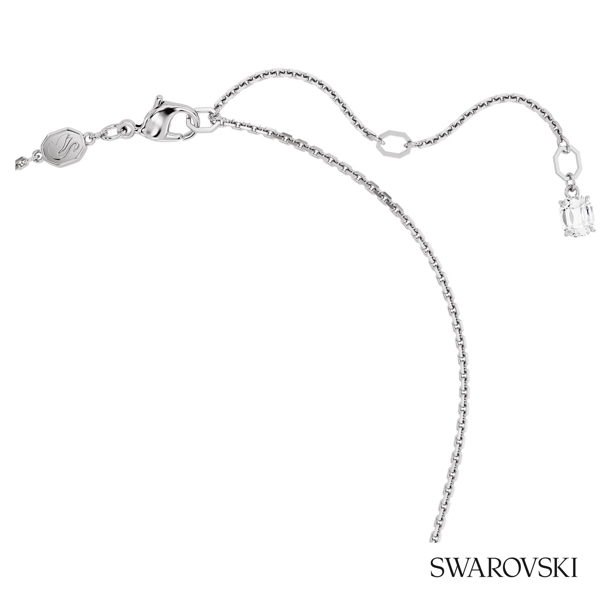 Swarovski Mesmera pendant, Mixed cuts, Green, Rhodium – item 5668278 image 3