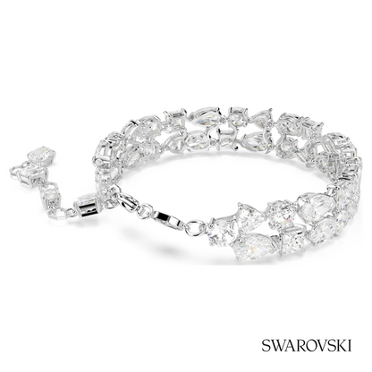 Swarovski Mesmera bracelet, Mixed cuts, White, Rhodium – item 5669927 image 4