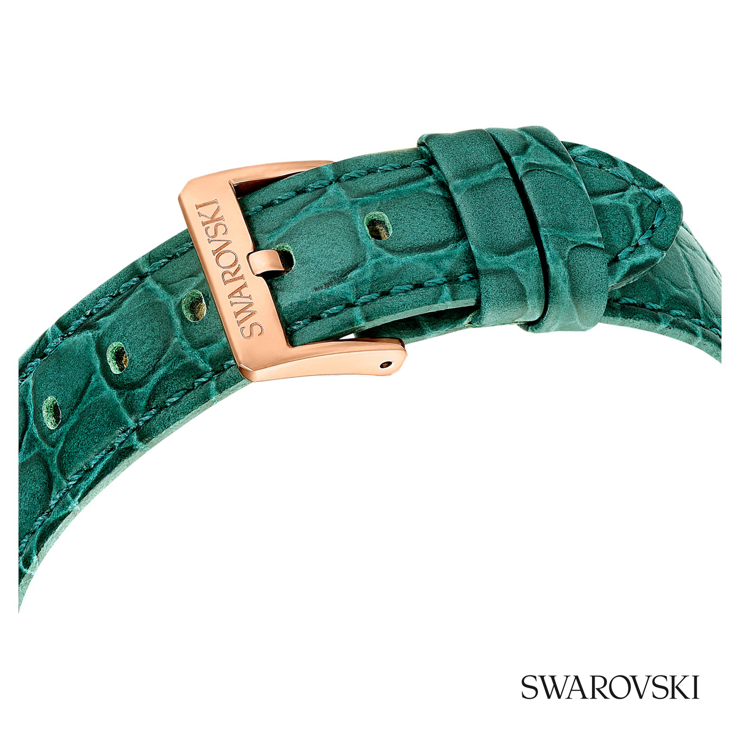 Octea chrono watch, Swiss Made, Leather strap