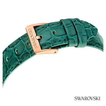 Octea chrono watch, Swiss Made, Leather strap