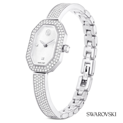 Dextera bangle watch, Swiss Made, Metal bracelet