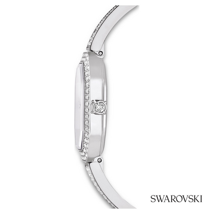 Dextera bangle watch, Swiss Made, Metal bracelet