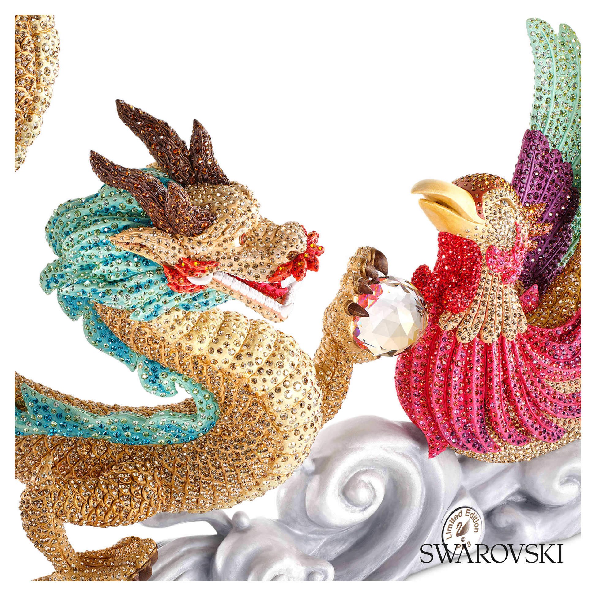 Swarovski Crystal Myriad Dragon and Phoenix – item 5674470 image 2