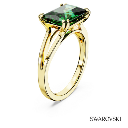 Swarovski Stilla cocktail ring, Rectangular cut, Green – item 5677140 image 2