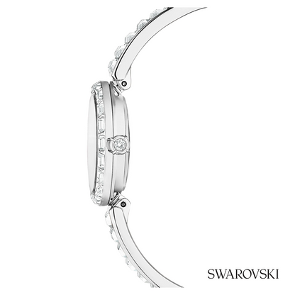 Matrix bangle watch, Swiss Made, Crystal bracelet