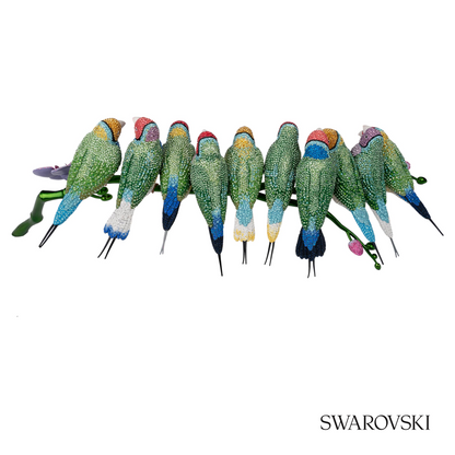 Swarovski Crystal Myriad Gouldian Finches – item 5677659 image 2