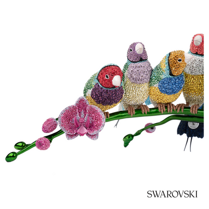 Swarovski Crystal Myriad Gouldian Finches – item 5677659 image 3