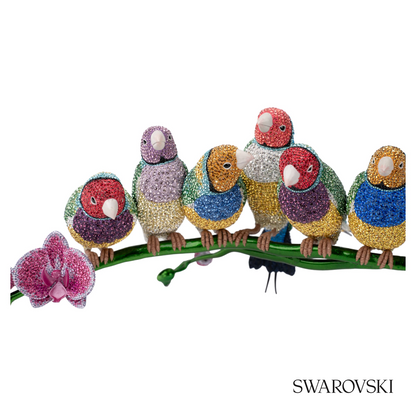 Swarovski Crystal Myriad Gouldian Finches – item 5677659 image 4