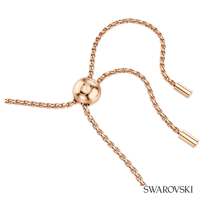 Swarovski Matrix Tennis bracelet, Round cut, White, 18K – item 5677823 image 3