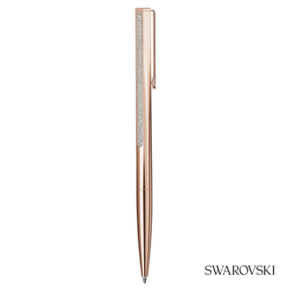 Swarovski Shimmer Ballpoint Pen, Rose Gold Tone, Crystals / Gold Tone Plated / Rose Gold Tone Plated