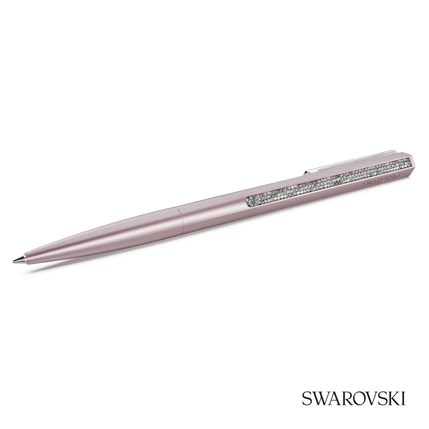 Swarovski Shimmer Ballpoint Pen, Pink Lacquered, Crystals / Lacquered
