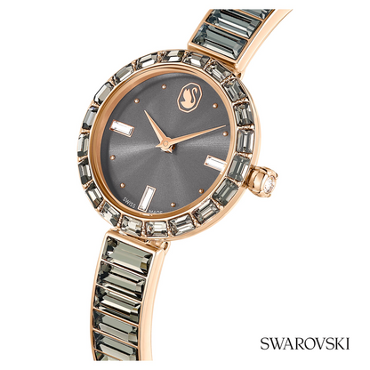 Matrix bangle watch, Swiss Made, Crystal bracelet