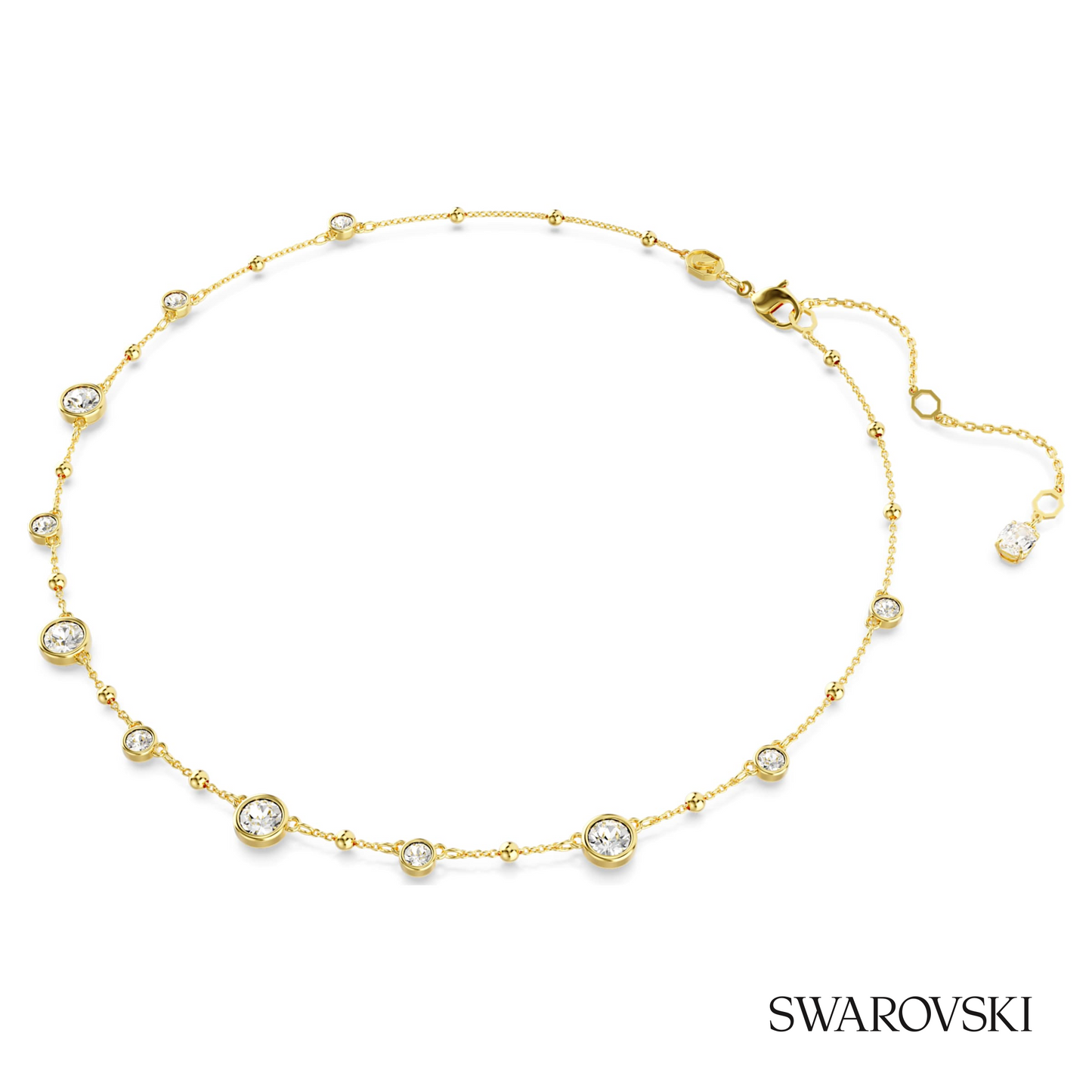 Swarovski Imber necklace, Round cut, Scattered design – item 5680090 image 2