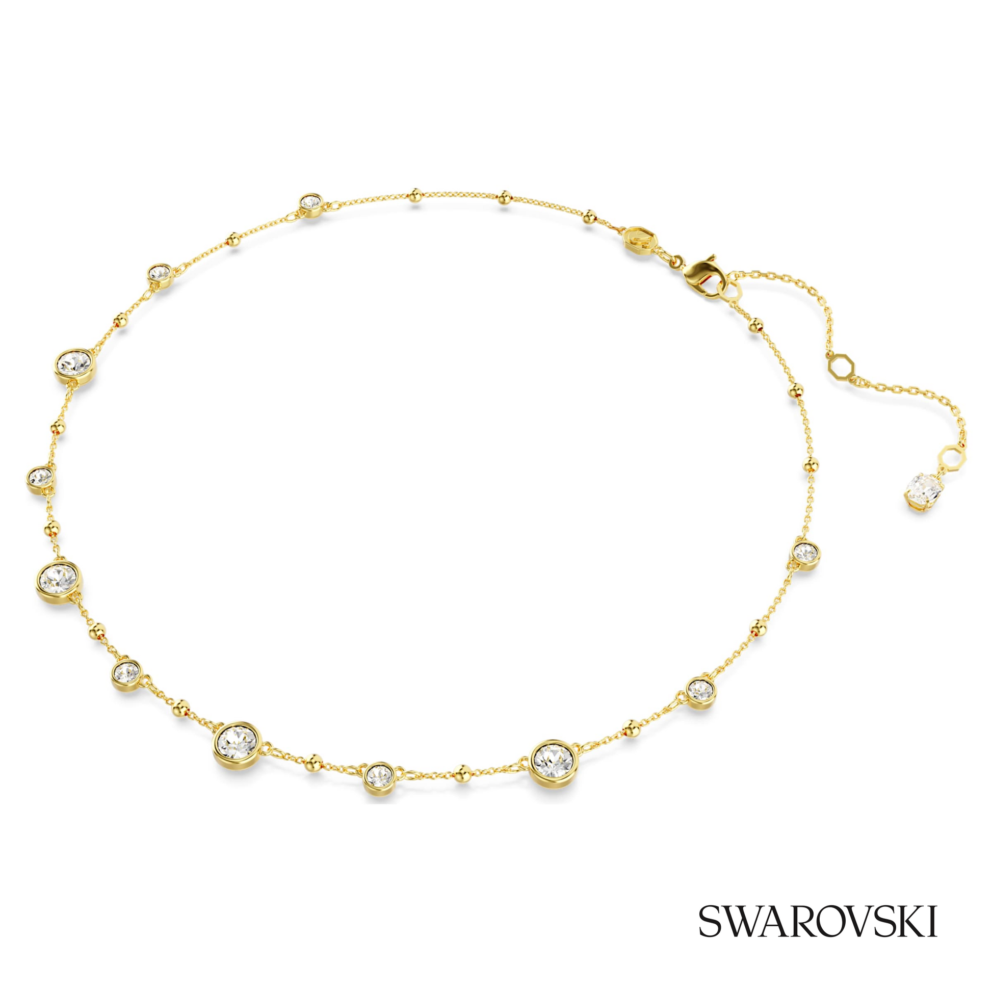 Swarovski Imber necklace, Round cut, Scattered design – item 5680090 image 2