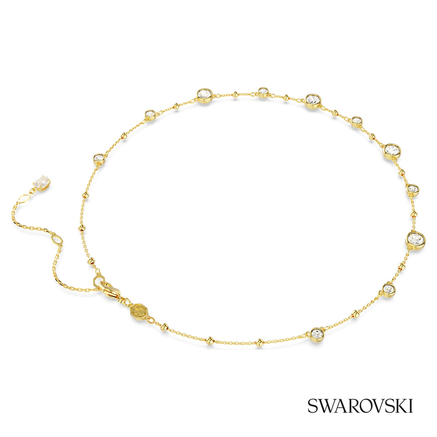 Swarovski Imber necklace, Round cut, Scattered design – item 5680090 image 4