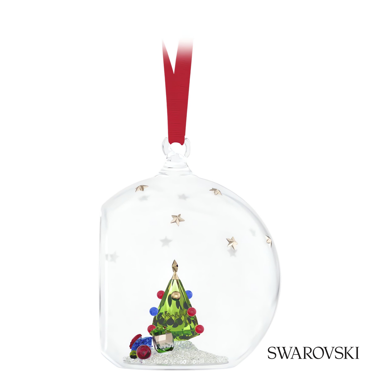 Swarovski Holiday Cheers Tree and Gifts Ball Ornament – item 5681633 image 2