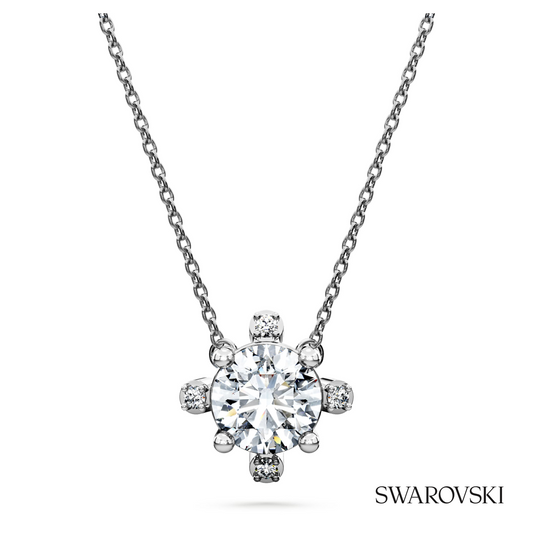 Galaxy pendant, Lab-grown diamonds 1.05 ct tw, Round shape, 14K white gold – item 5684301