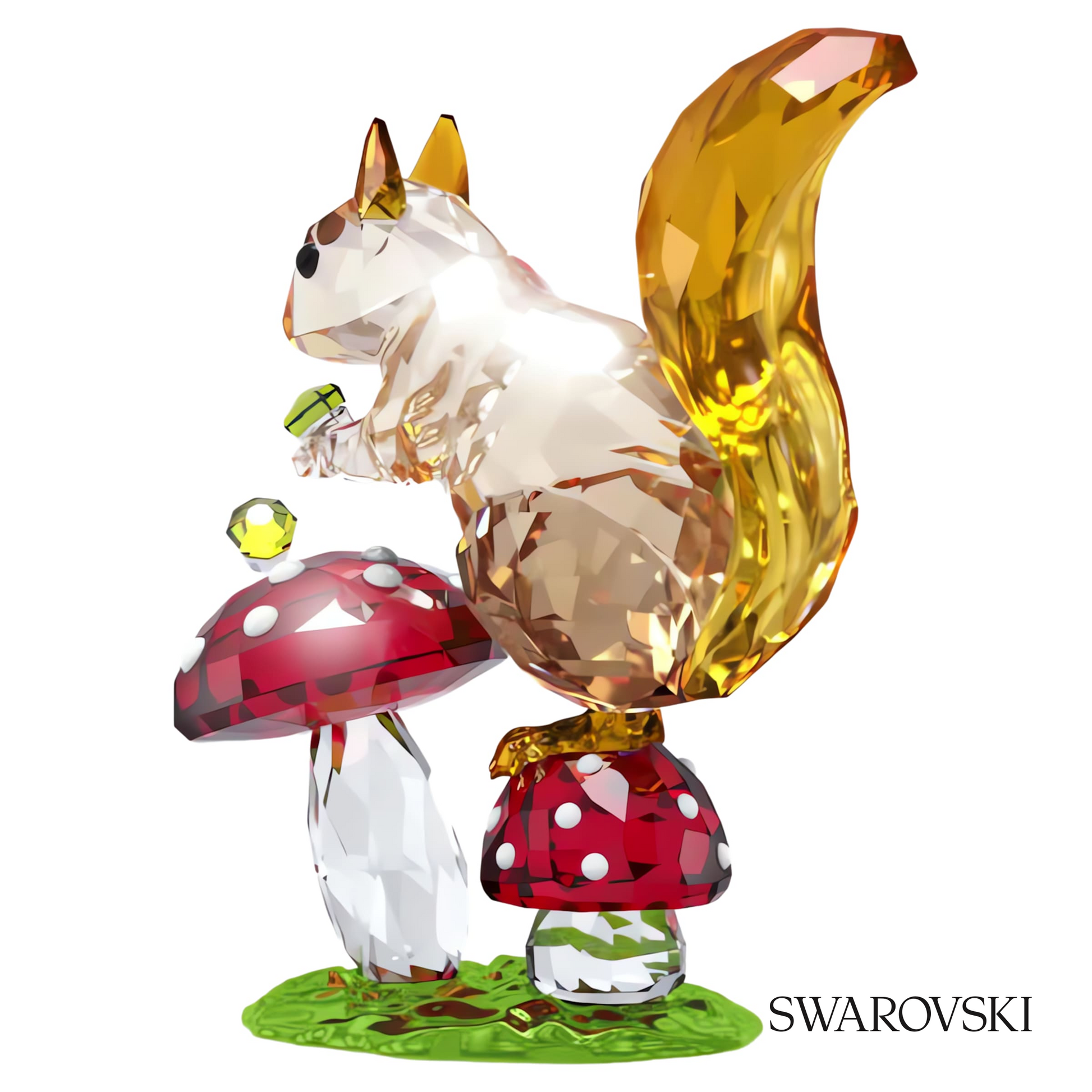 Swarovski Idyllia Squirrel and Mushrooms – item 5684343 image 2