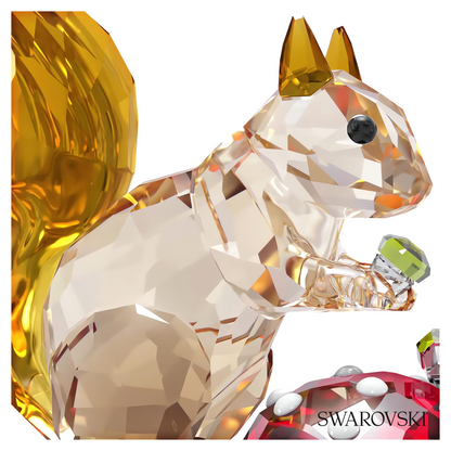 Swarovski Idyllia Squirrel and Mushrooms – item 5684343 image 5
