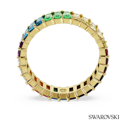 Swarovski Matrix ring, Baguette cut, Multicolored, 18K – item 5685653 image 4