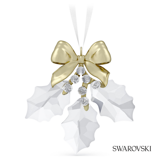 Swarovski Holiday Magic Holly Leaves Ornament – item 5685701