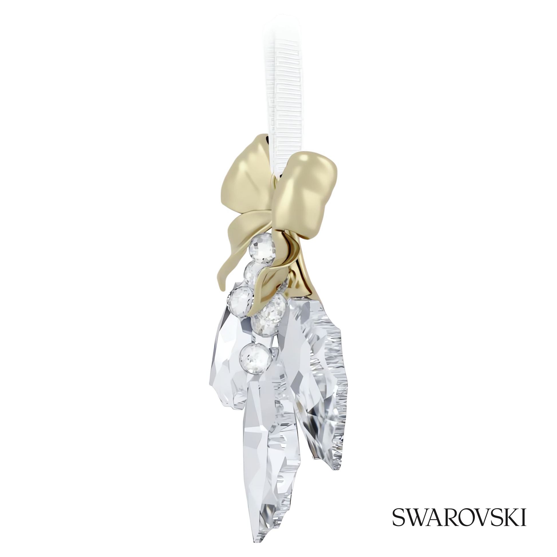Swarovski Holiday Magic Holly Leaves Ornament – item 5685701 image 2