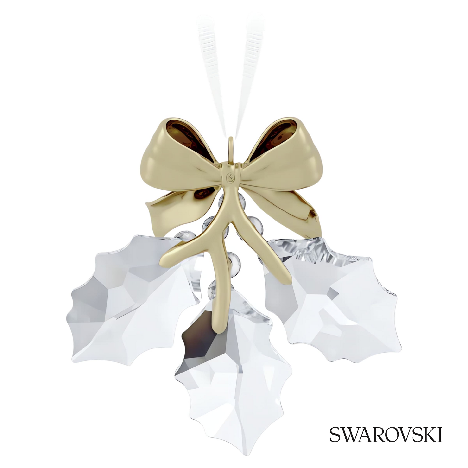 Swarovski Holiday Magic Holly Leaves Ornament – item 5685701 image 3