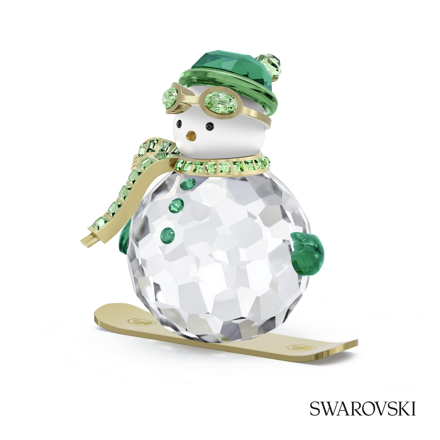 Swarovski Holiday Cheers dulcis Snowman, Green – item 5687168