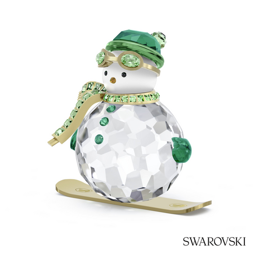 Swarovski Holiday Cheers dulcis Snowman, Green – item 5687168