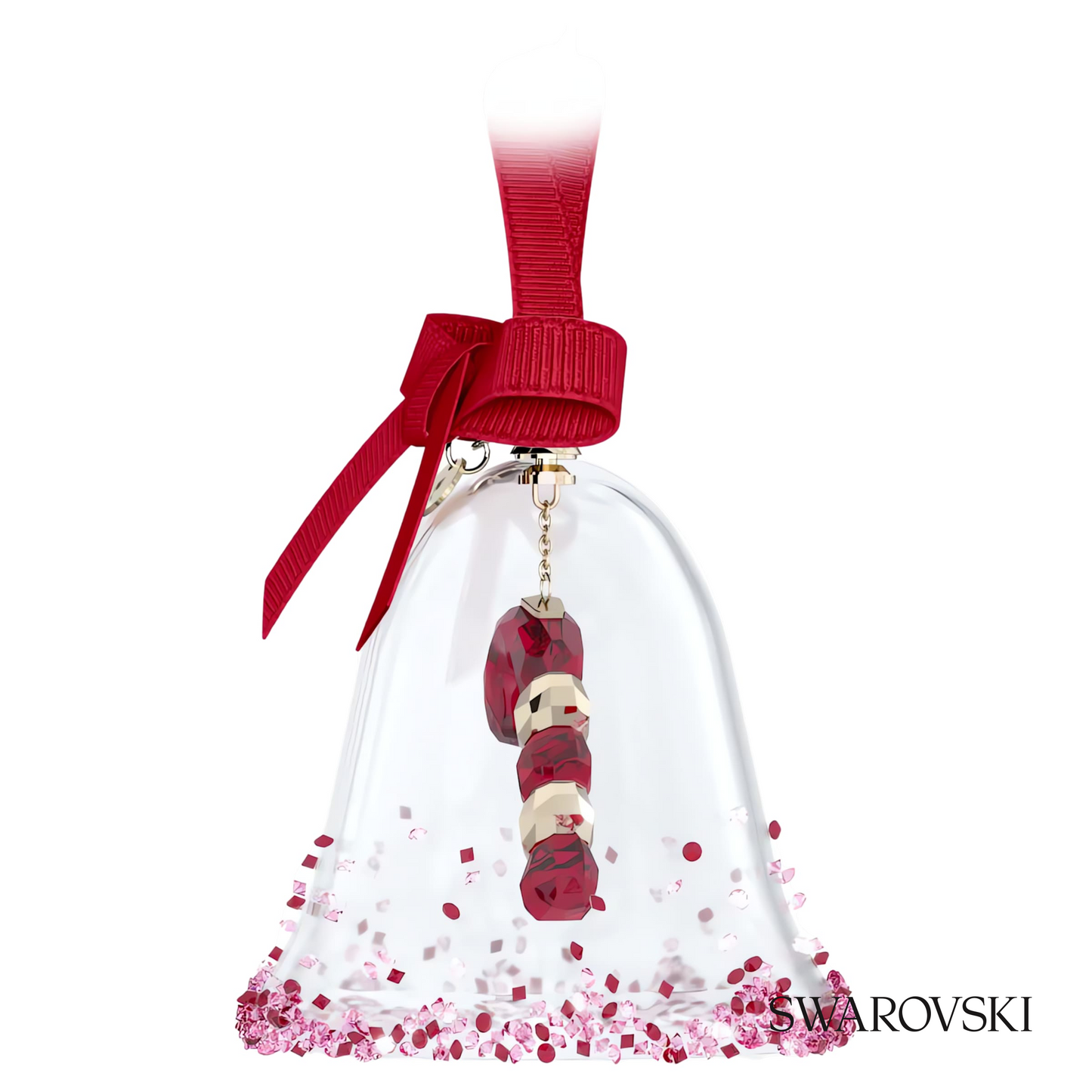 Swarovski Holiday Cheers dulcis Bell Ornament, Red – item 5688313 image 2