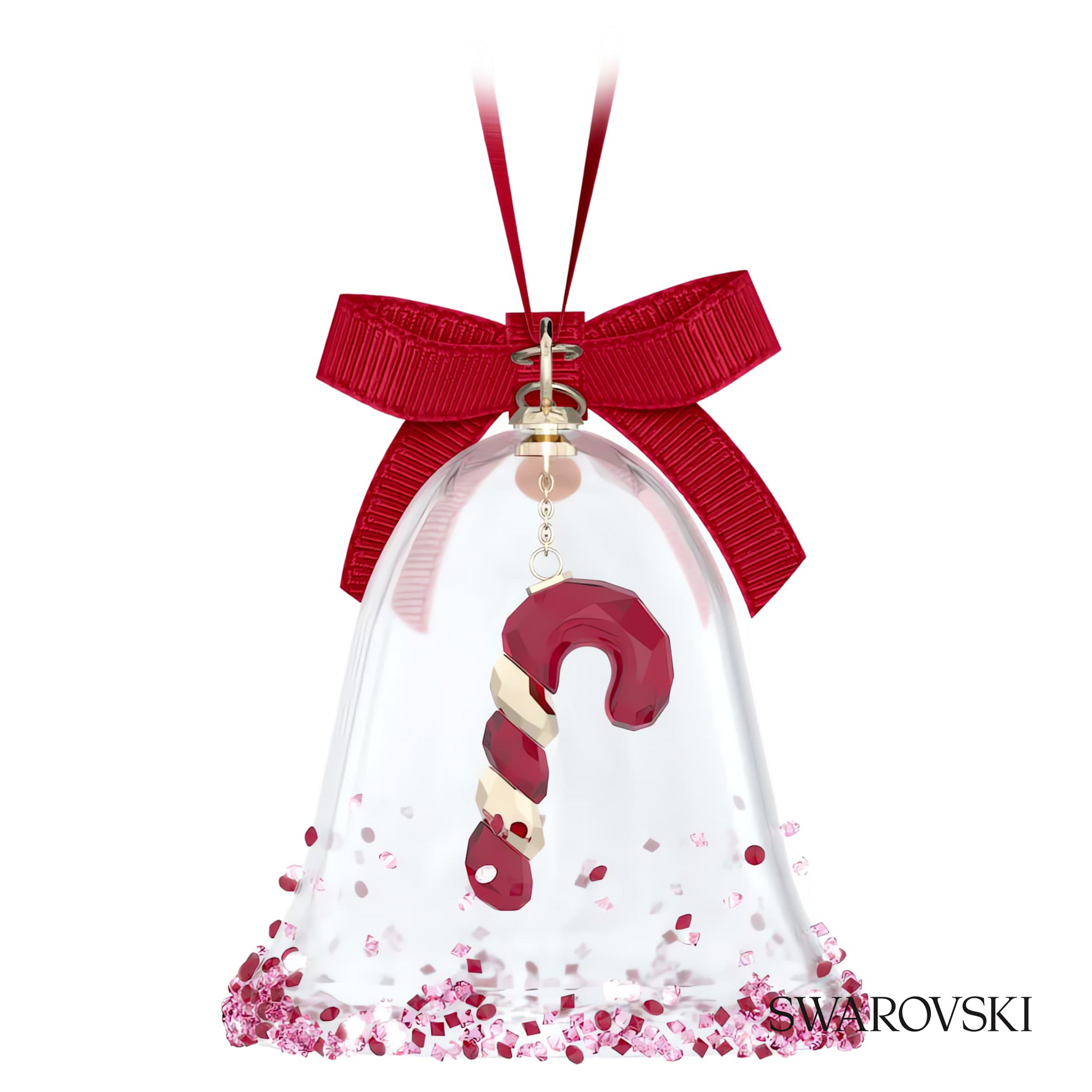 Swarovski Holiday Cheers dulcis Bell Ornament, Red – item 5688313 image 3