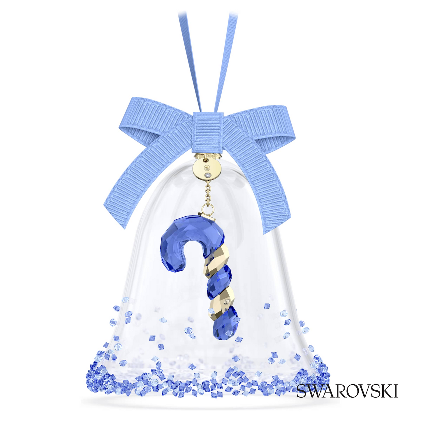 Swarovski Holiday Cheers dulcis Bell Ornament, Blue – item 5688314