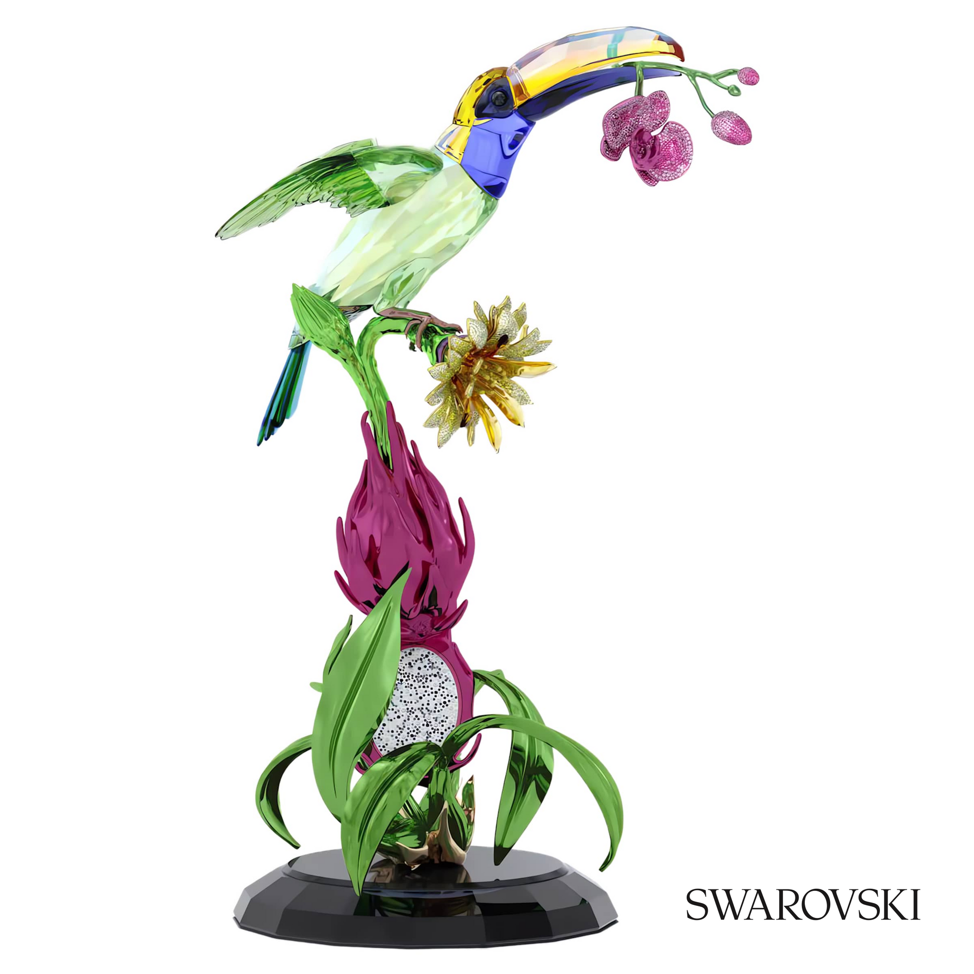 Swarovski Idyllia Toucan and Dragon Fruit Totem Limited – item 5688469 image 4