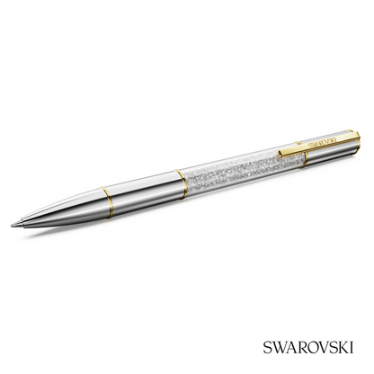 Swarovski Crystalline Ballpoint Pen, Crystals / Chrome Plated / Gold Tone Plated
