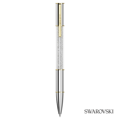Swarovski Crystalline Ballpoint Pen, Crystals / Chrome Plated / Gold Tone Plated