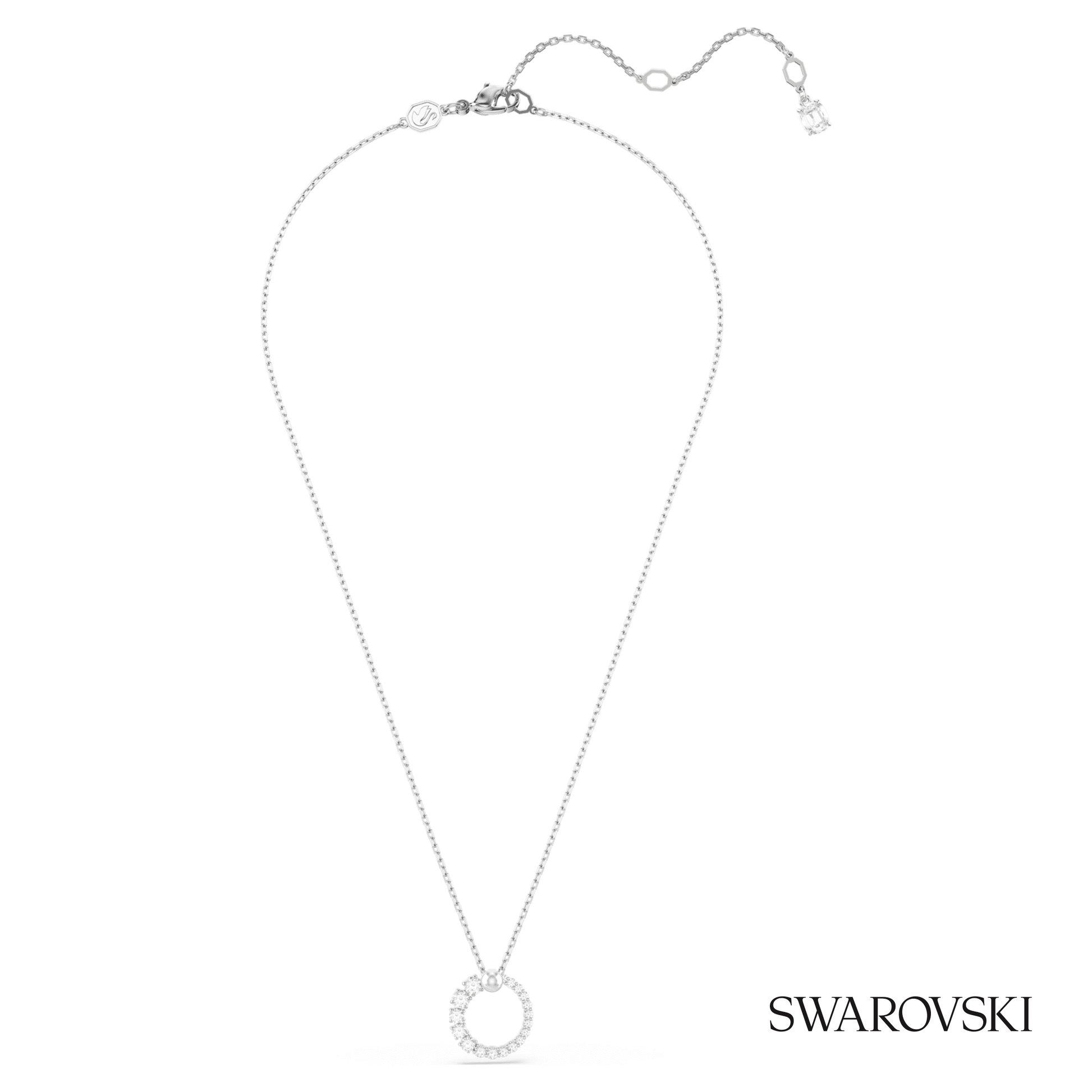 Swarovski Matrix pendant, Crystal pearl, Round cut, White – item 5688751 image 2