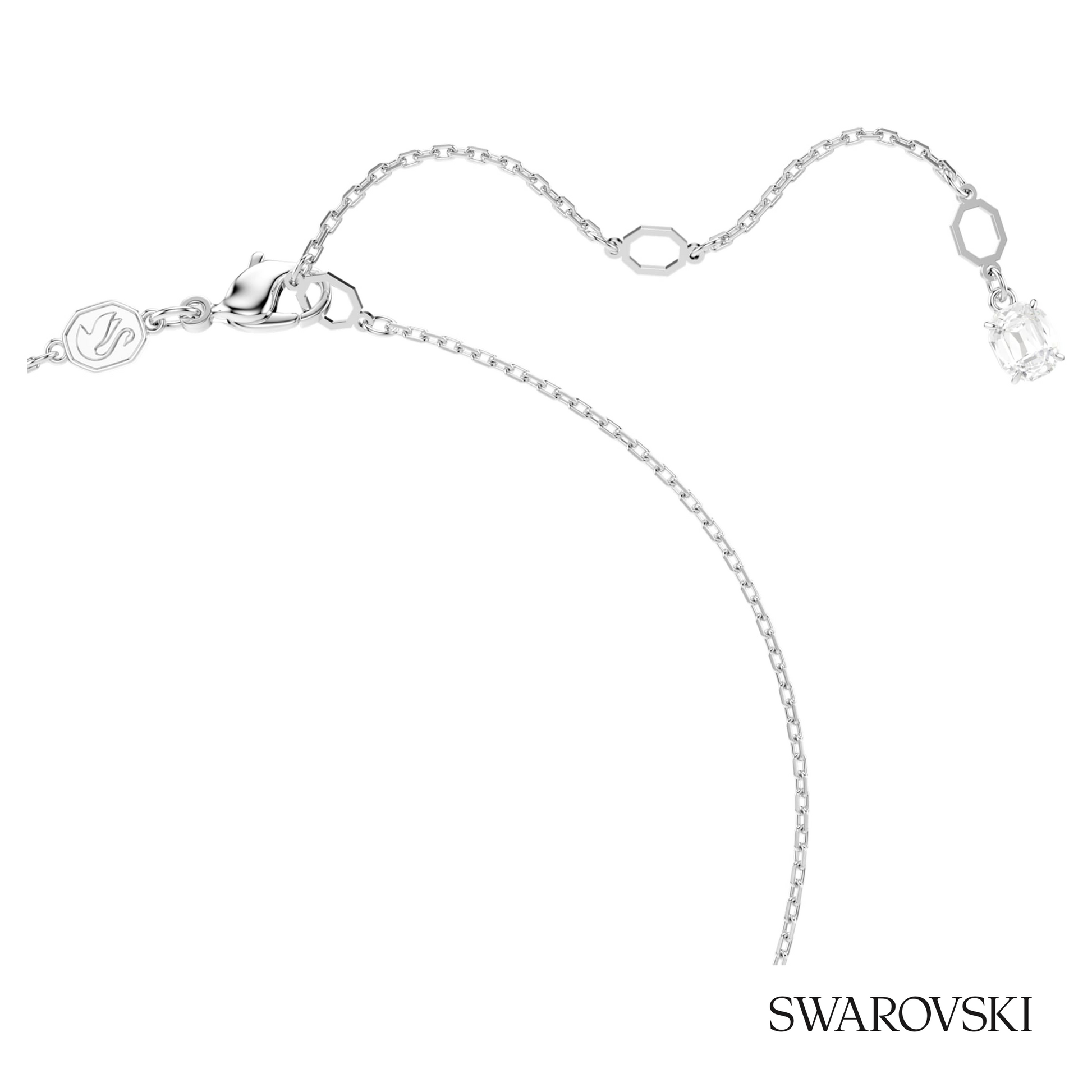 Swarovski Matrix pendant, Crystal pearl, Round cut, White – item 5688751 image 3