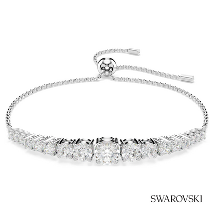 Swarovski Matrix bracelet, Gradient of round cuts, White – item 5690677 image 5